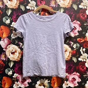 GAP Light Purple Short Sleeve Tee